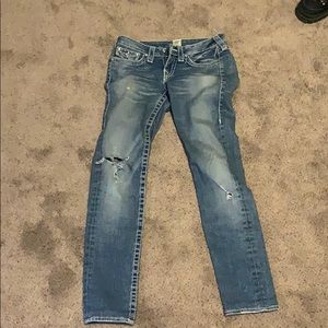 True Religion skinny jeans